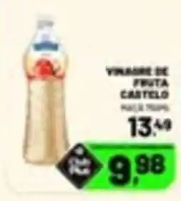 Supermercado Cubatao vinagre de fruta castelo oferta