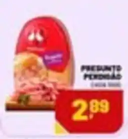 Supermercado Cubatao Presunto perigoso oferta