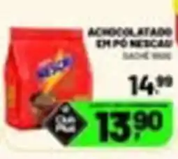 Supermercado Cubatao Achocolatado em pó nescau sache 100g oferta