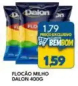 Rancho Bom Supermercados Flocão milho dalon oferta