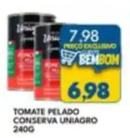 Rancho Bom Supermercados tomate pelado conserva unia gro oferta