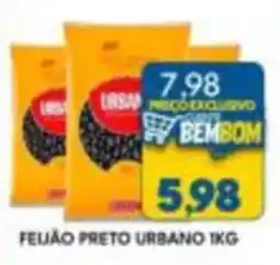 Rancho Bom Supermercados Feijão preto urbano oferta