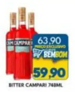 Rancho Bom Supermercados Bitter Campari oferta