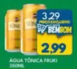 Rancho Bom Supermercados Água tônica fruki oferta