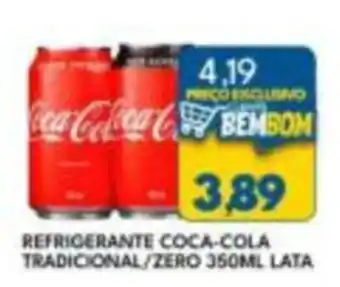 Rancho Bom Supermercados Refrigerante coca-cola tradicional/zero oferta