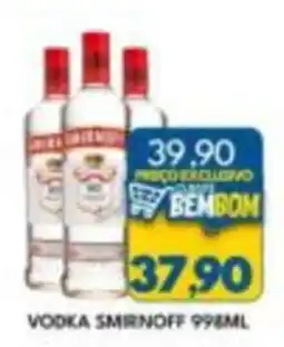 Rancho Bom Supermercados Vodka smirnoff oferta