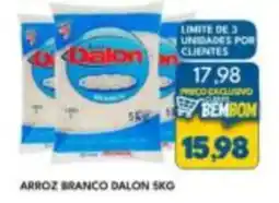 Rancho Bom Supermercados Arroz branco dalon oferta