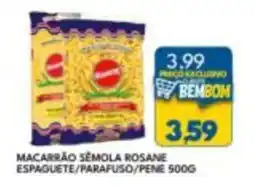 Rancho Bom Supermercados Macarrão sêmola rosane oferta