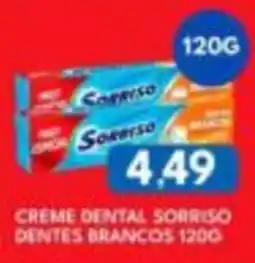 Rancho Bom Supermercados Creme dental sorriso dentes brancos oferta