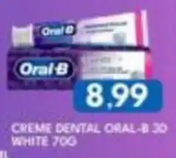 Rancho Bom Supermercados Creme dental oral-b 30 white oferta