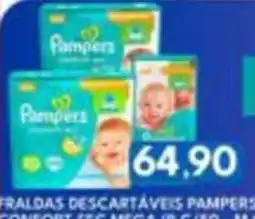 Rancho Bom Supermercados Fraldas descartáveis pampers oferta