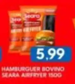 Rancho Bom Supermercados Hambúrguer bovino seara airfryer oferta