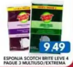 Rancho Bom Supermercados esponja scotch brite oferta