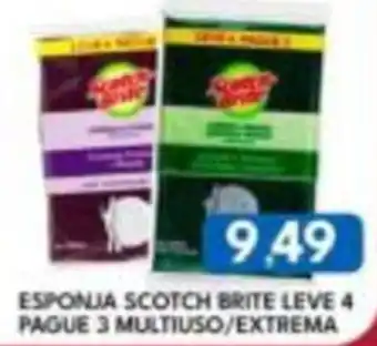 Rancho Bom Supermercados esponja scotch brite oferta