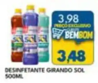 Rancho Bom Supermercados Desinfetante girando sol oferta