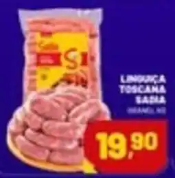Supermercado Cubatao Linguiça Toscana Sadia oferta