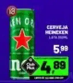 Supermercado Cubatao Cerveja heineken lata 350ml oferta