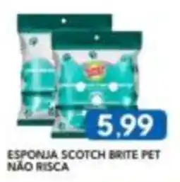 Rancho Bom Supermercados esponja scotch brite pet não riscas oferta