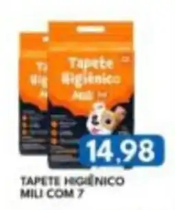 Rancho Bom Supermercados Tapete higienico mili oferta