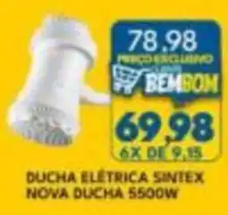 Rancho Bom Supermercados Ducha elétrica sintex nova ducha 5500w oferta