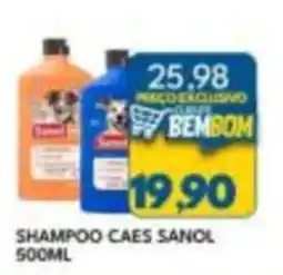 Rancho Bom Supermercados Shampoo caes sanol oferta