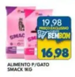 Rancho Bom Supermercados alimento p/gato smack oferta