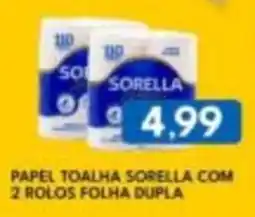 Rancho Bom Supermercados papel toalha sorella oferta
