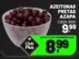Supermercado Cubatao azeitonas pretas adzra oferta