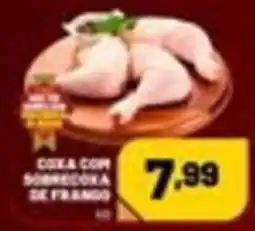 Supermercado Cubatao Coxa com sobrecoxa de frango oferta