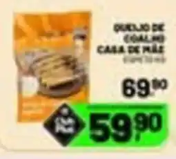 Supermercado Cubatao Queijo de coalho casa de mãe oferta