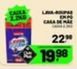 Supermercado Cubatao Lava-roupas em pó casa de mãe oferta
