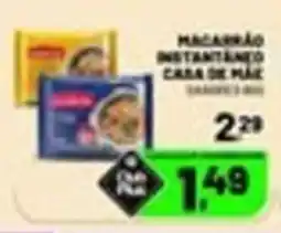 Supermercado Cubatao Macarrão instantâneo casa de mãe oferta