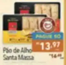 Supermercados Condor Pão de Alho Santa Missa oferta