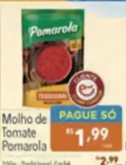 Supermercados Condor Molho de Tomate Pomarola oferta