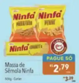 Supermercados Condor Massa de Sémola Ninfa oferta