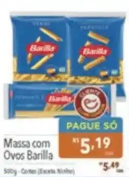 Supermercados Condor Massa com Ovos Barilla oferta