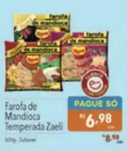 Supermercados Condor Farofa de Mandioca Temperada Zaeli oferta