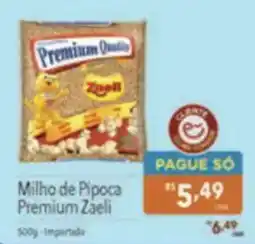 Supermercados Condor Milho de Pipoca Premium Zaeli oferta
