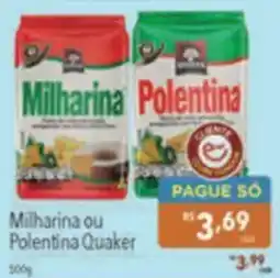 Supermercados Condor Milharina ou Polentina Quaker oferta