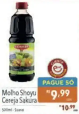 Supermercados Condor Molho Shoyu Cereja Sakura oferta