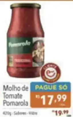 Supermercados Condor molho de tomate pomarola oferta