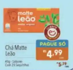 Supermercados Condor Chá Matte Leão oferta