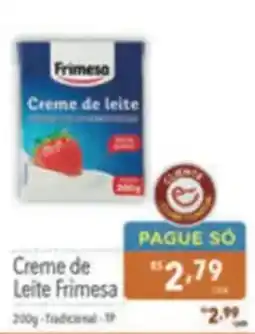 Supermercados Condor Creme de leite frimesa oferta