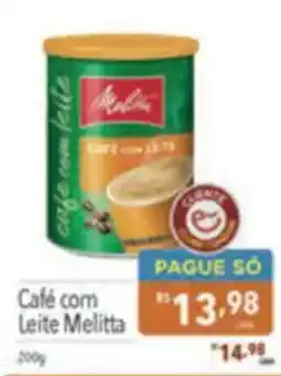 Supermercados Condor Café com Leite Melitta oferta
