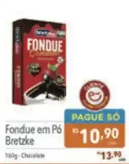 Supermercados Condor Fondue em Pó Bretzke oferta