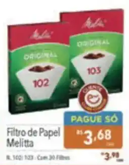 Supermercados Condor Filtro de Papel Melitta oferta