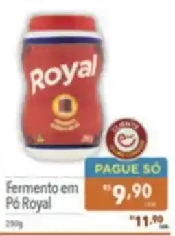 Supermercados Condor Fermento em Pó Royal oferta
