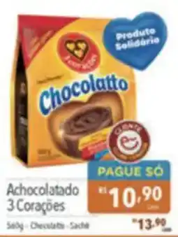 Supermercados Condor Achocolatado 3 Corações oferta