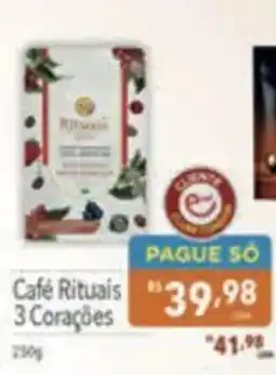 Supermercados Condor Café Rituais 3 Corações oferta
