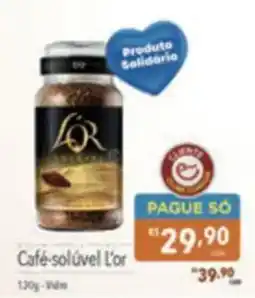 Supermercados Condor Café solúvel l'or oferta
